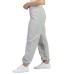  Ladies' Fleece Jogger, Gray, Large