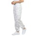  Ladies' Fleece Jogger, White, Large
