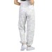  Ladies' Fleece Jogger, White, Large