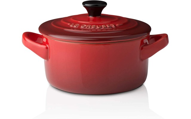 Stoneware 8 oz. Mini Round Cocotte