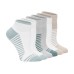  Ladies' Low Quarter Sock, 6-pair, Gray