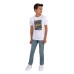  Youth Hoodie and Tee Set, Navy and White, One Color, Large