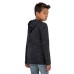  Youth Hoodie and Tee Set, Black and Gray, One Color, Large