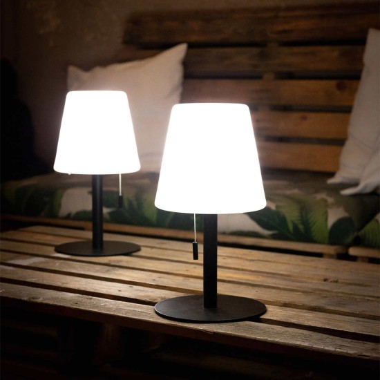 Light Your Patio Rechargeable Mini Lamp, 2-pack