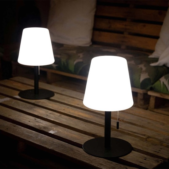 Light Your Patio Rechargeable Mini Lamp, 2-pack