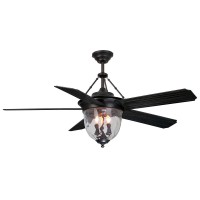 Litex Knightsbridge Indoor/Outdoor 52″ Ceiling Fan