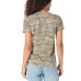  Ladies' Graphic Tee, Green, Large