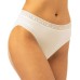  Ladies' Hi Cut, 5-pack, Black, Large