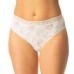  Ladies' Hi Cut, 5-pack, Black, Large