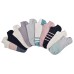  Ladies' Super Soft No Show Sock, 10-pair, Blue