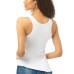  Ladies' Tank, 4 pack, Black, Large