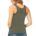  Ladies' Tank, 4 pack, Green, Large