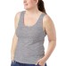  Ladies' Tank, 4 pack, Green, Large