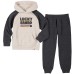 Lucky Kids' 2-piece Fleece Set, Charcoal, One Color, 4T