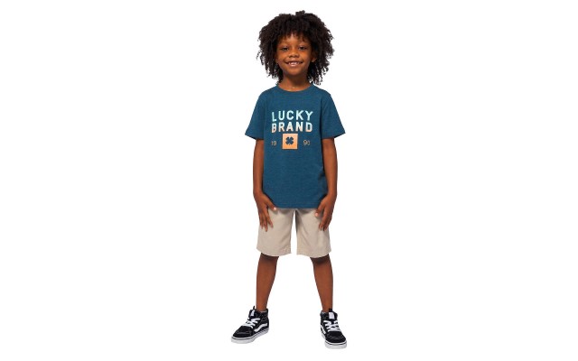 Lucky Kids' 2-piece Set, Blue, One Color, 3T