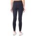  Ladies' Ribbed Legging, Black, Large