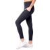  Ladies' Ribbed Legging, Black, X-Small