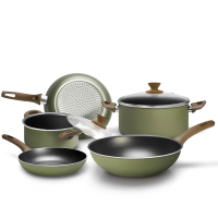 Lumenflon Aluminum 7-Pc. Cookware Set