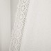  Rosalie 54″ x 95″ Lace Trim Curtain Set