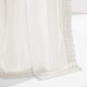  Rosalie 54″ x 95″ Lace Trim Curtain Set