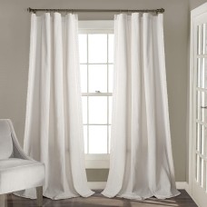 Lush Decor Rosalie 54″ x 95″ Lace Trim Curtain Set