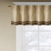  Dune Microsuede Stripe 50″ x 18″ Window Valance