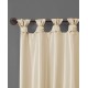  Emilia 50″ x 84″ Lined Faux-Silk Twisted Tab Window Panel