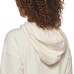  Ladies' Cozy Hoodie, Cream, Large