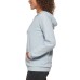  Ladies' Cozy Hoodie, Blue, 2X