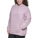  Ladies' Cozy Hoodie, Pink, 2X