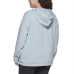  Ladies' Cozy Hoodie, Blue, 2X
