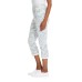  Ladies' Roll Cuff Capri, Light Blue, 3X