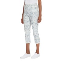 Mario Serrani Ladies' Roll Cuff Capri, Light Blue, 2X