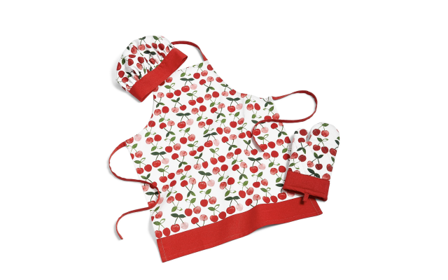  Collection Kid’s Apron, Chef’s Hat & Oven Mitt Set
