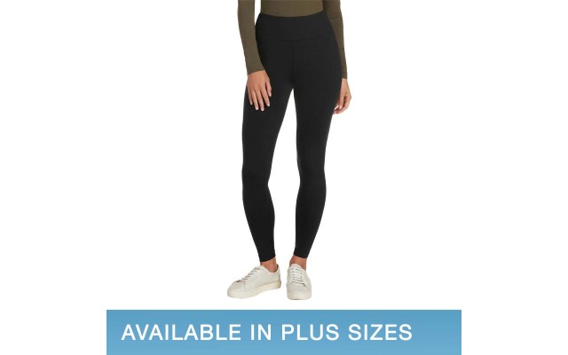  Ladies' Live-In Legging, Black, Large