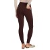  Ladies' Slub Legging, Purple, Medium