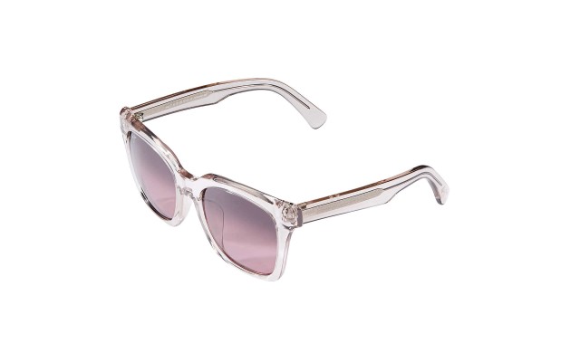  Heliconia RS739-05B Crystal with Hint of Pink Polarized Sunglasses