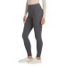  Ladies' French Terry Legging, Gray, Small