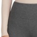  Ladies' French Terry Legging, Gray, Small