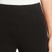  Ladies’ High Waist French Terry Legging, Black, X-Small