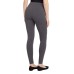  Ladies’ High Waist French Terry Legging, Gray, X-Small
