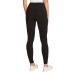  Ladies’ High Waist French Terry Legging, Black, X-Small