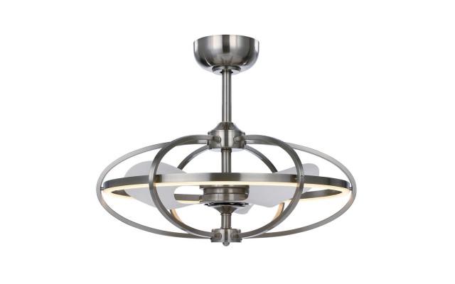  6-speed Satin Nickel Fandelight