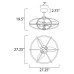  6-speed Satin Nickel Fandelight
