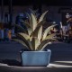 Metal Sawtooth Agave Plant & Planter by 