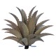 Metal Sawtooth Agave Plant & Planter by 