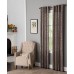  Dana 50″ x 95″ Botanical Metallic-Print Window Panel