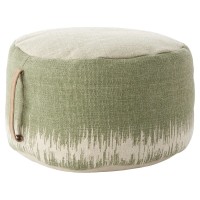 Mina Victory Pouf, Green