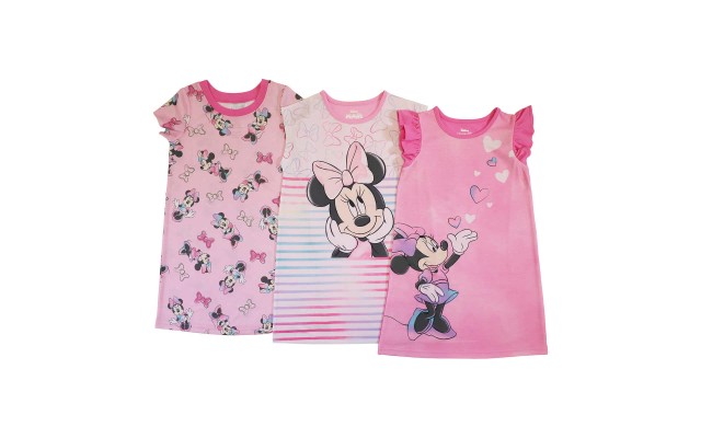 Minnie Kids' 3-pack Nightgown, One Color, 3T
