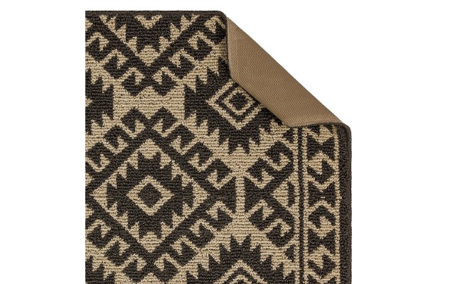  Skid Resistant Latex Backing New Generation Rug, Dark Gray